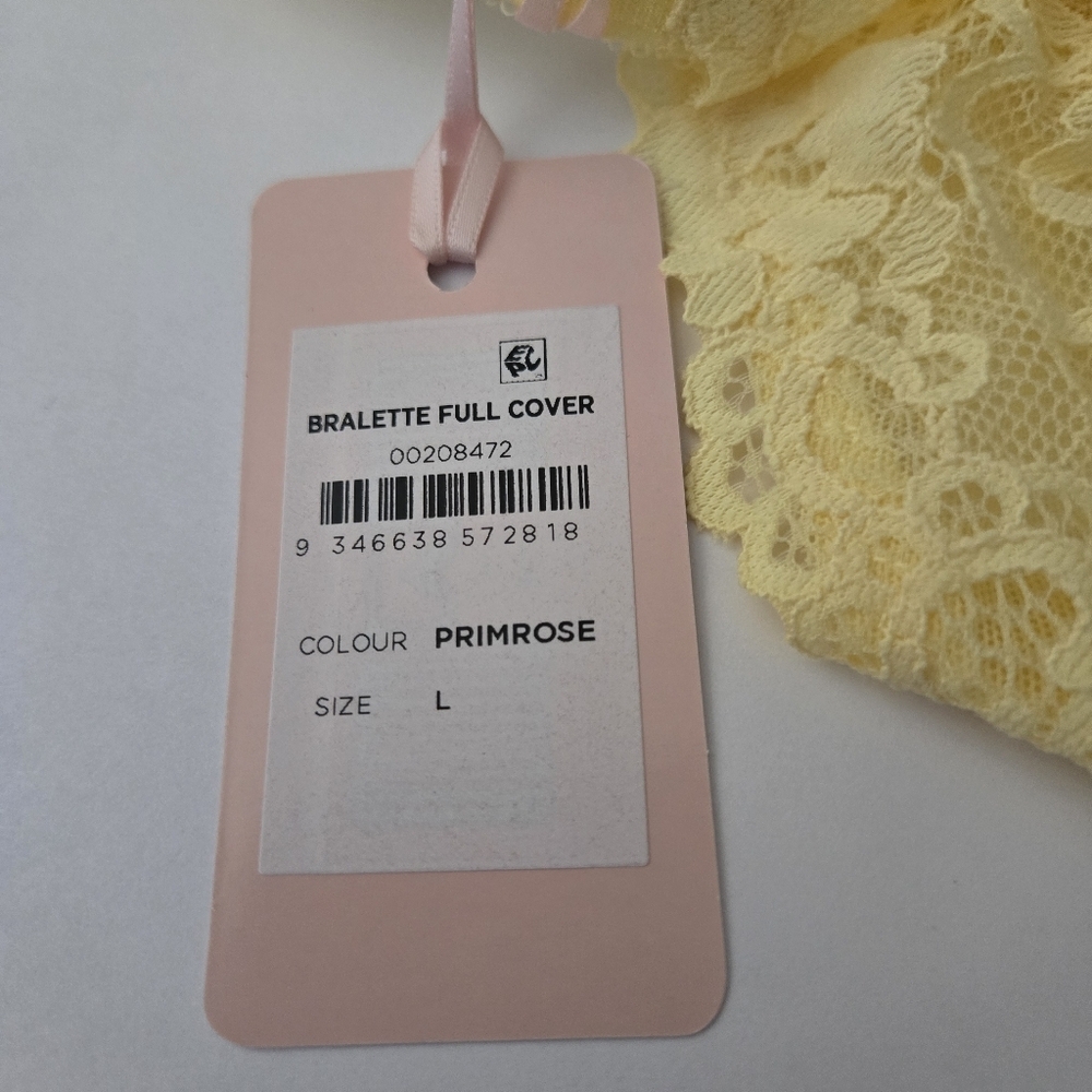 [5X$20] Bralette Lace Full Cover / Size L / NWT - Picture 4 of 11